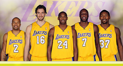 lakers 2010 jersey